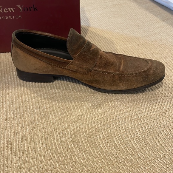 To Boot New York Brushed Leather Dark Brown Men’s Size 8.5 - Picture 5 of 11